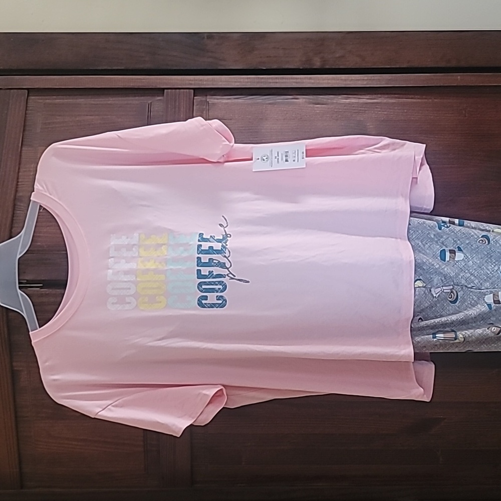 Joyspun pajamas. Size 3x, pink and gray